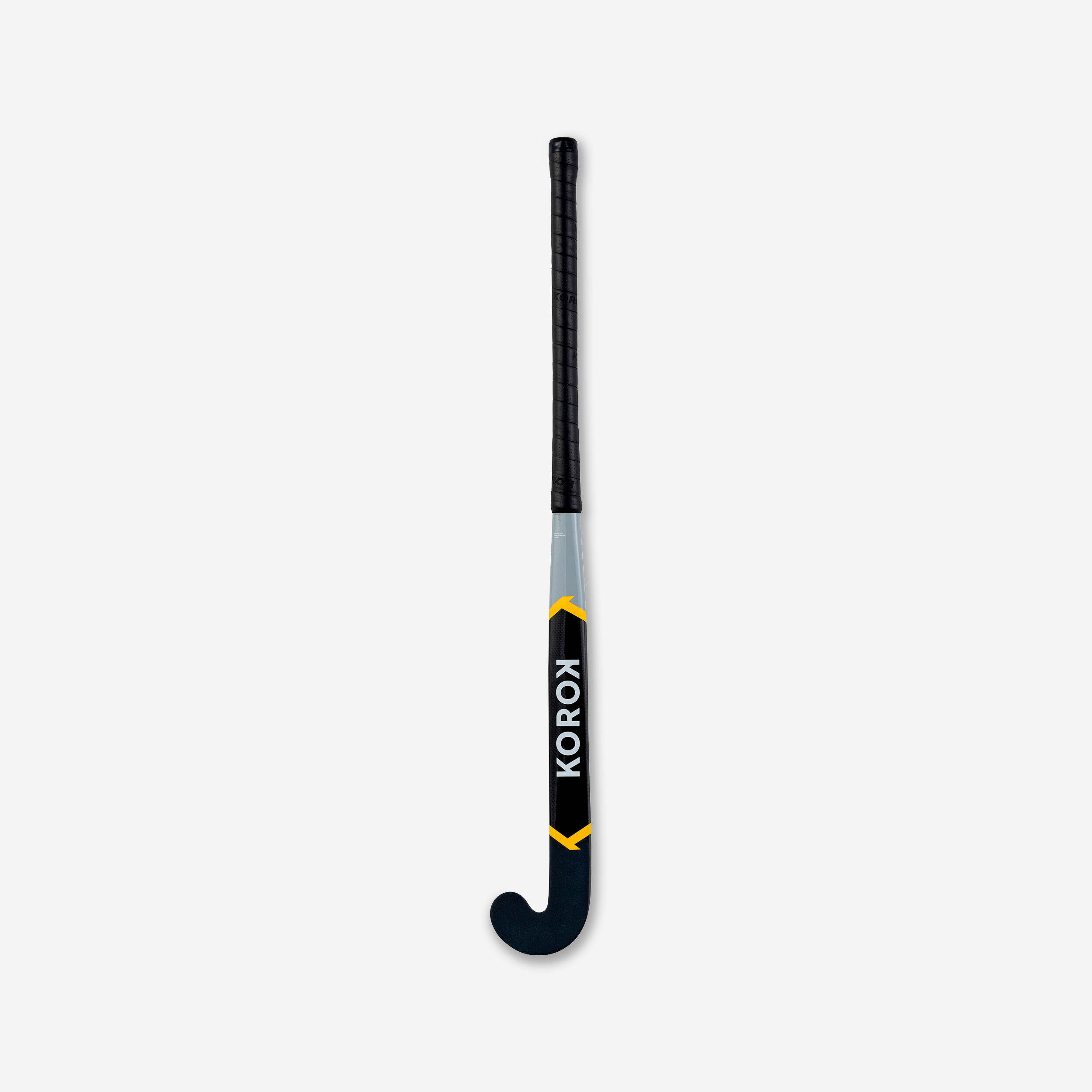 Adult 30% Carbon Low Bow Field Hockey Stick FH530  Grey/Yellow -  1