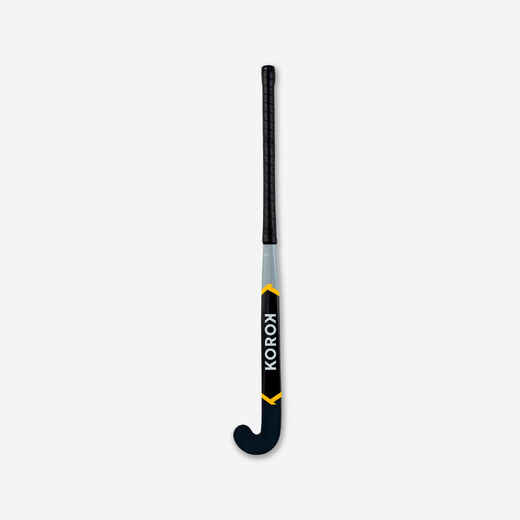 
      Adult Intermediate 30% Carbon Low Bow Field Hockey Stick FH530 - Grey/Yellow
  