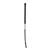 Adult Intermediate 30% Carbon Low Bow Field Hockey Stick FH530 - Grey/Yellow