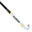 Hockeystick voor gevorderde volwassenen low bow 60% carbon FH560 wit/geel