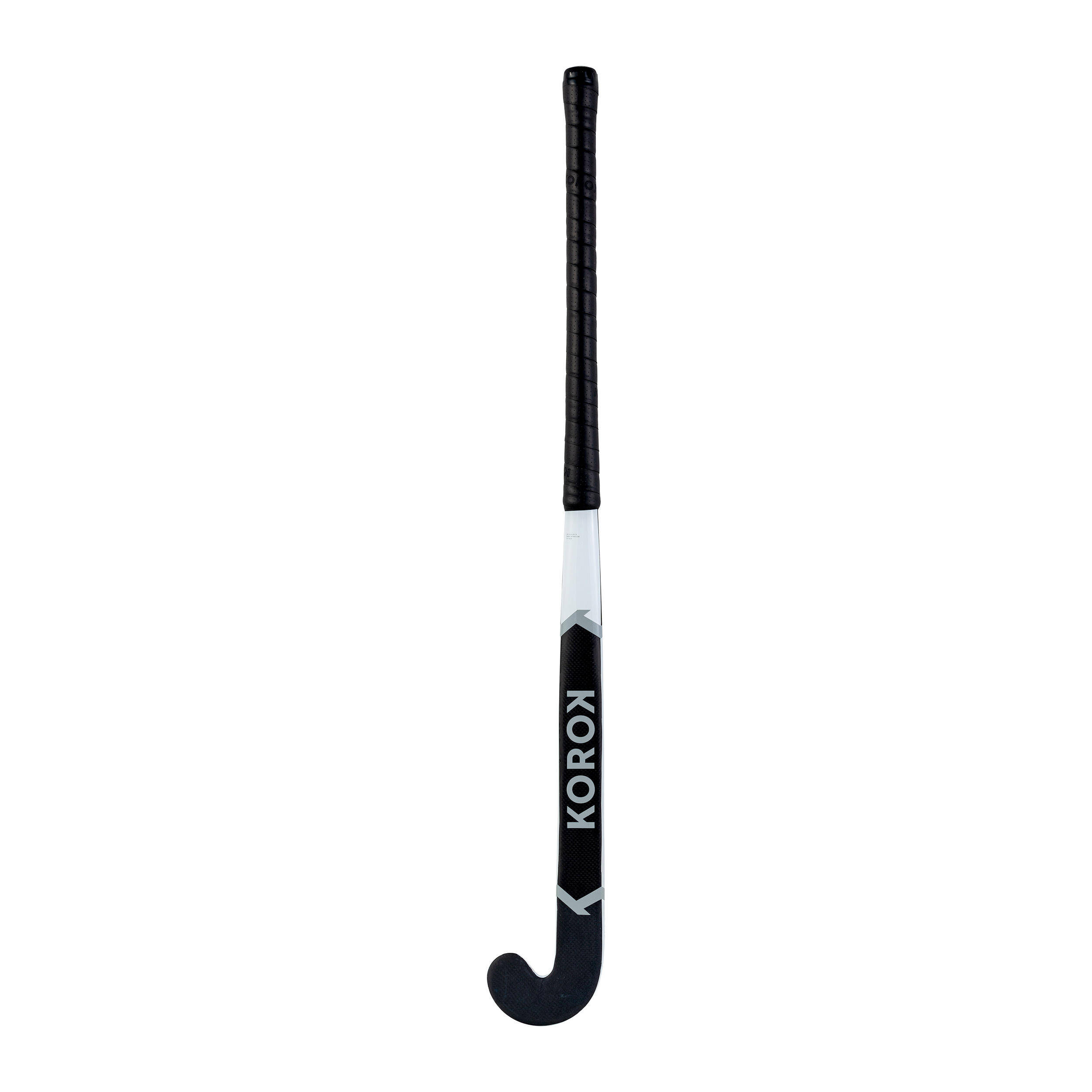 Adult Intermediate 60% Carbon Mid Bow Field Hockey Stick FH560 - White/Grey -  5