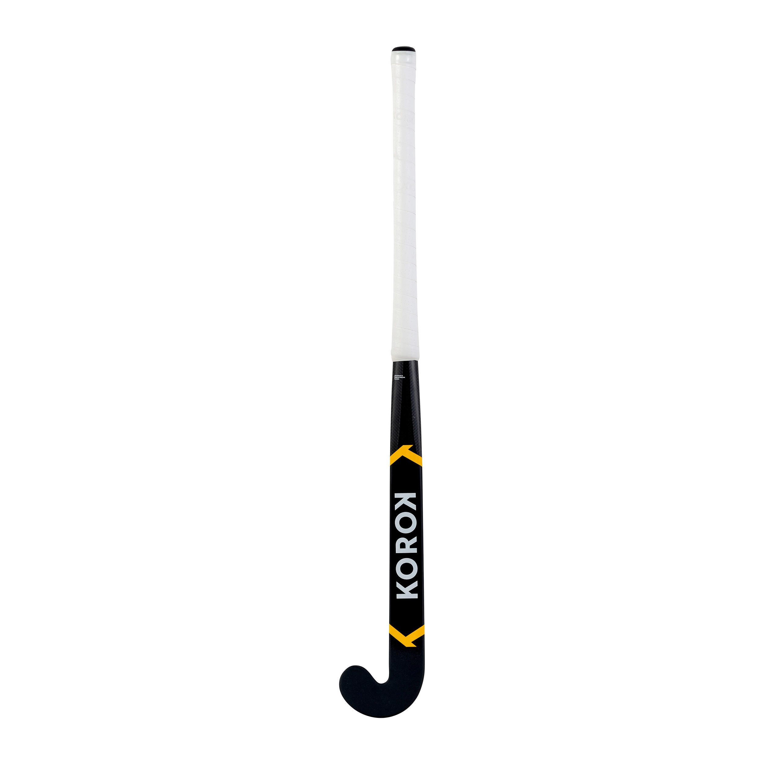 Kids' 20% Carbon Low Bow Field Hockey Stick FH920 - Black/Yellow 3/12