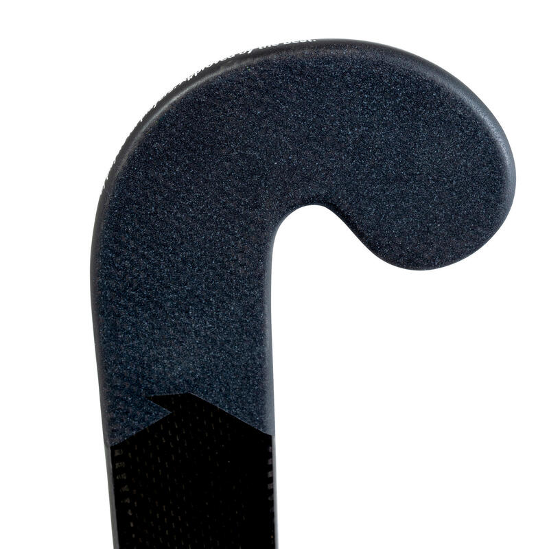 Hockeystick voor expert volwassenen mid bow 95% carbon FH995 zwart/turquoise