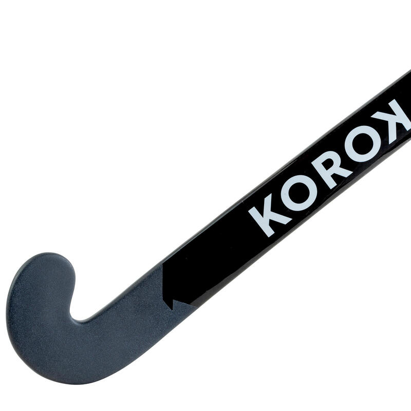 Hockeystick voor expert volwassenen Xlowbow 95% carbon FH995 zwart/grijs