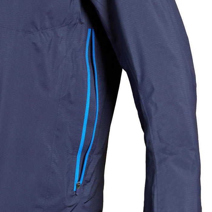 Men S Mh100 Waterproof Hiking Rain Jacket Decathlon