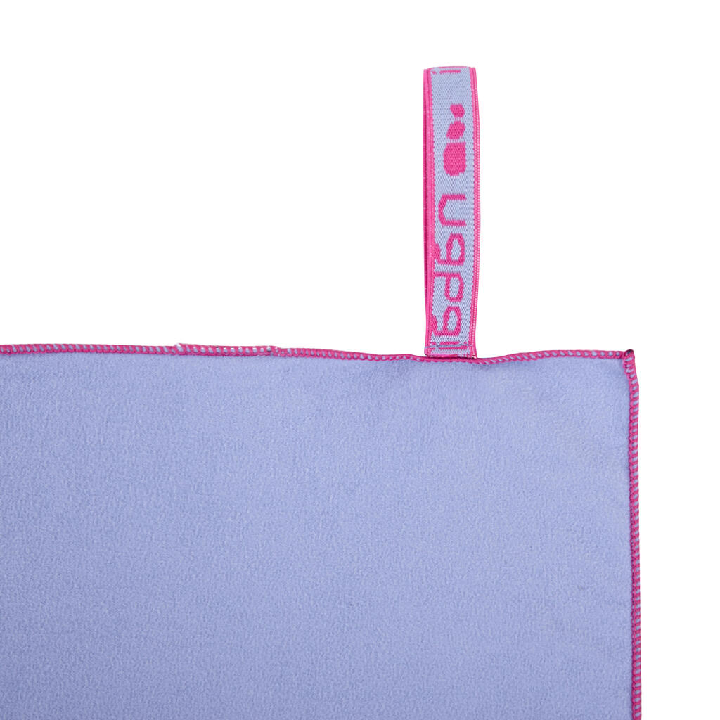 Serviette De Bain Microfibre Violet Clair Taille S 39 x 55 cm