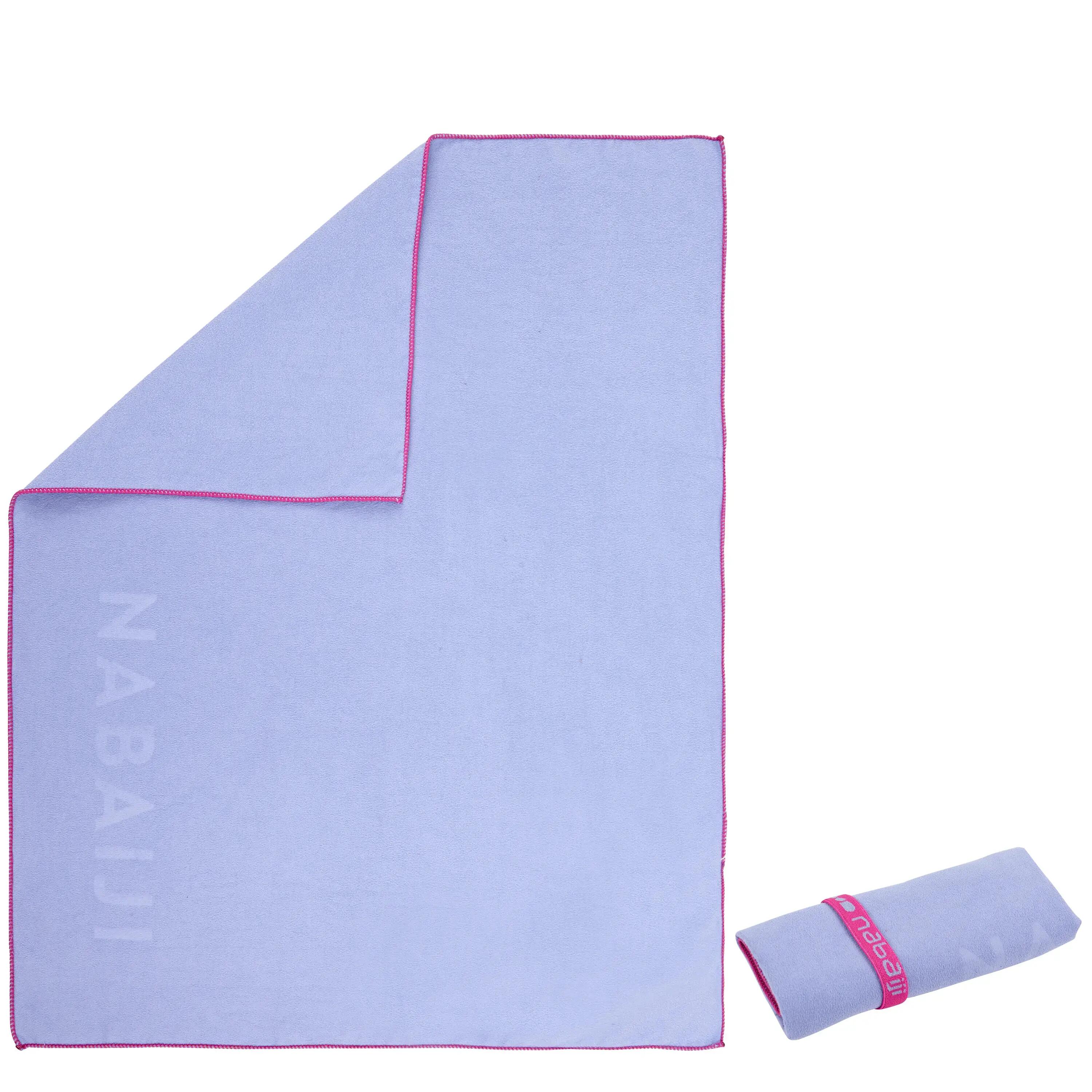 Toalla Violeta Claro Microfibra Talla S 39 x 55 cm 5/10