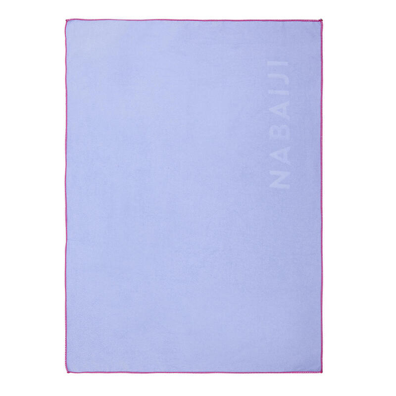 Ultra-Compact Microfibre Towel Size S 42 x 55 cm Light Purple