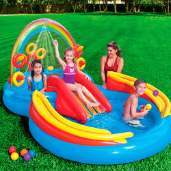PISCINA HINCHABLE NIÑOS INTEX CENTRO DE JUEGOS