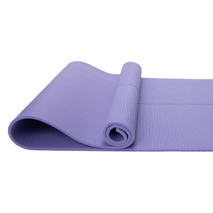 Gentle Yoga Mat 8 mm Purple Decathlon