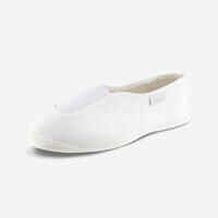 Girls' & Boys' Fabric Gym Shoes - White