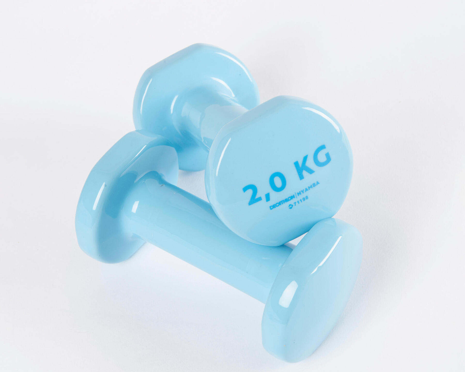 2kg dumbbells, twin pack