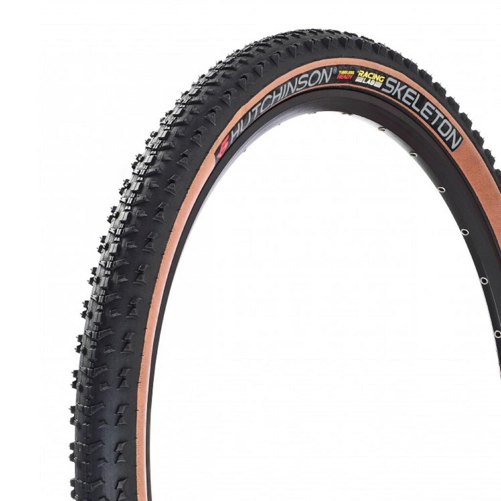 Tyre 29'' Mountain Bike Hutchinson Skeleton Racing Lab Race Ripost XC Tan Wall