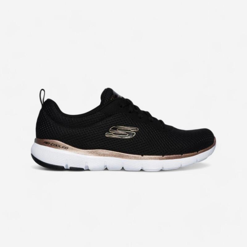 Baskets running mémoire forme Skechers noir femme