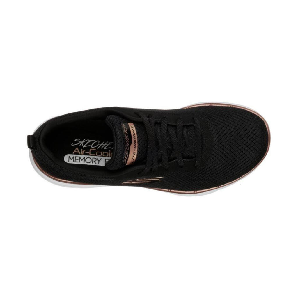 Walking Schuhe Sneaker Damen Skechers - Flex Appeal 3.0 schwarz