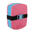游泳腰帶搭配可拆式浮具（30-60 kg適用）- 粉紅色