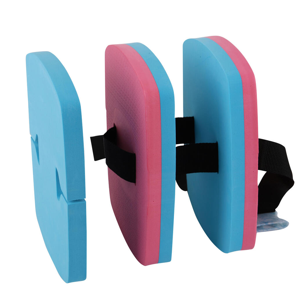 Ceinture de natation rose 30-60 kg avec flotteur amovible