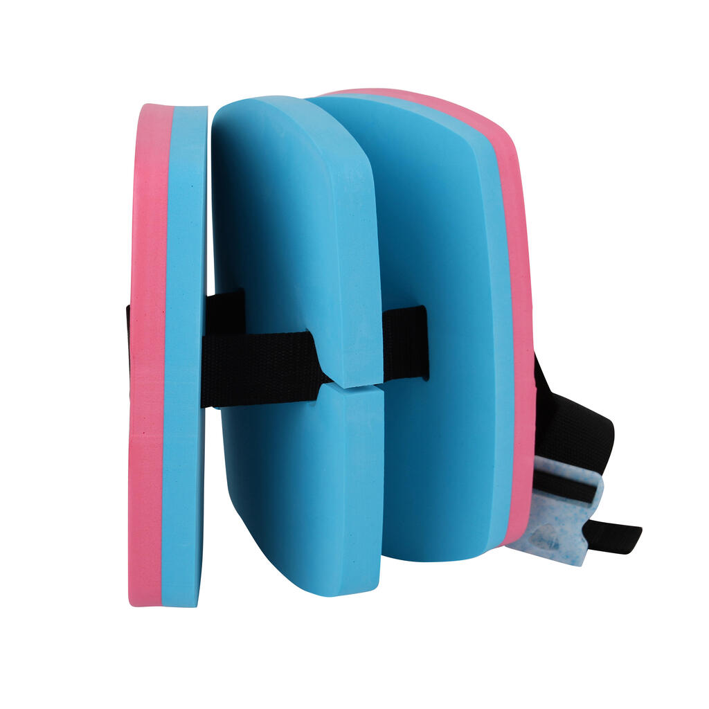 Ceinture de natation rose 30-60 kg avec flotteur amovible