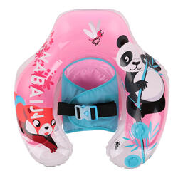 Baby Inflatable Pool Float with Built-in Harness 6 to 24 months - Pink