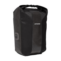 Waterproof Pannier Rack Bike Bag 500 20L - Black