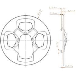 Guarniture Corone E Pedivelle Guarnitura Monocorona 38d Alluminio Perno Quadro 170mm Nera Workshop Decathlon
