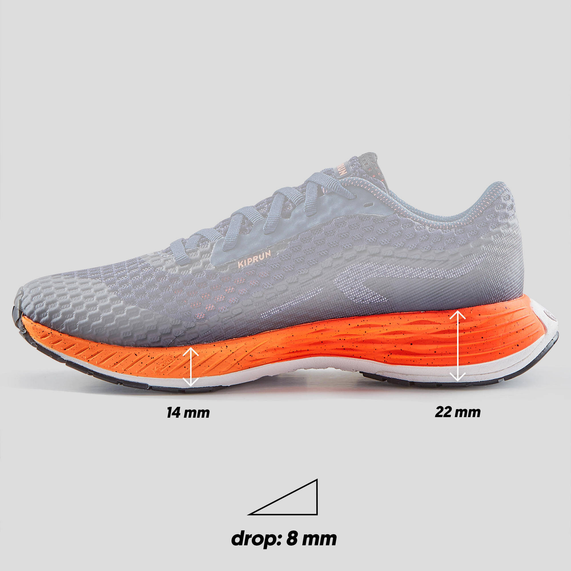 Women's Running Shoes Kiprun KD500 - Dark Blue -  4
