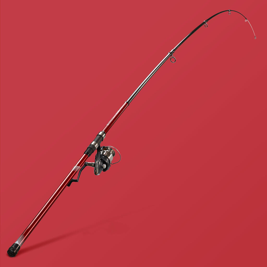 Ensemble de pêche en surfcasting canne et moulinet SYMBIOS LIGHT-500 390 80-150g