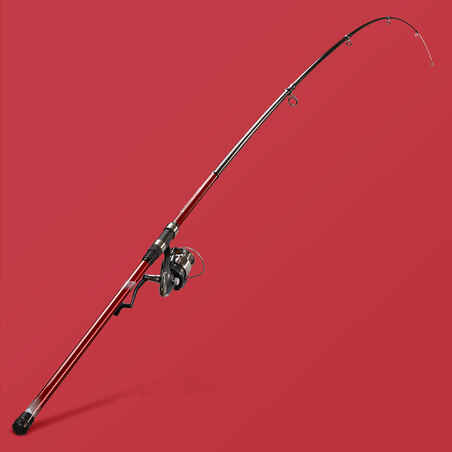Pakrantės žvejybos meškerykočio ir ritės rinkinys „Symbios Light-500 390“