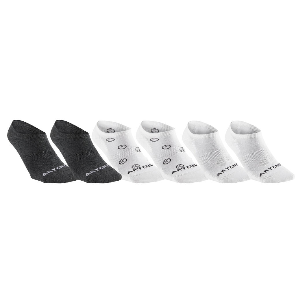 Low Sports Socks RS 160 6-Pack - White/Grey/Grey