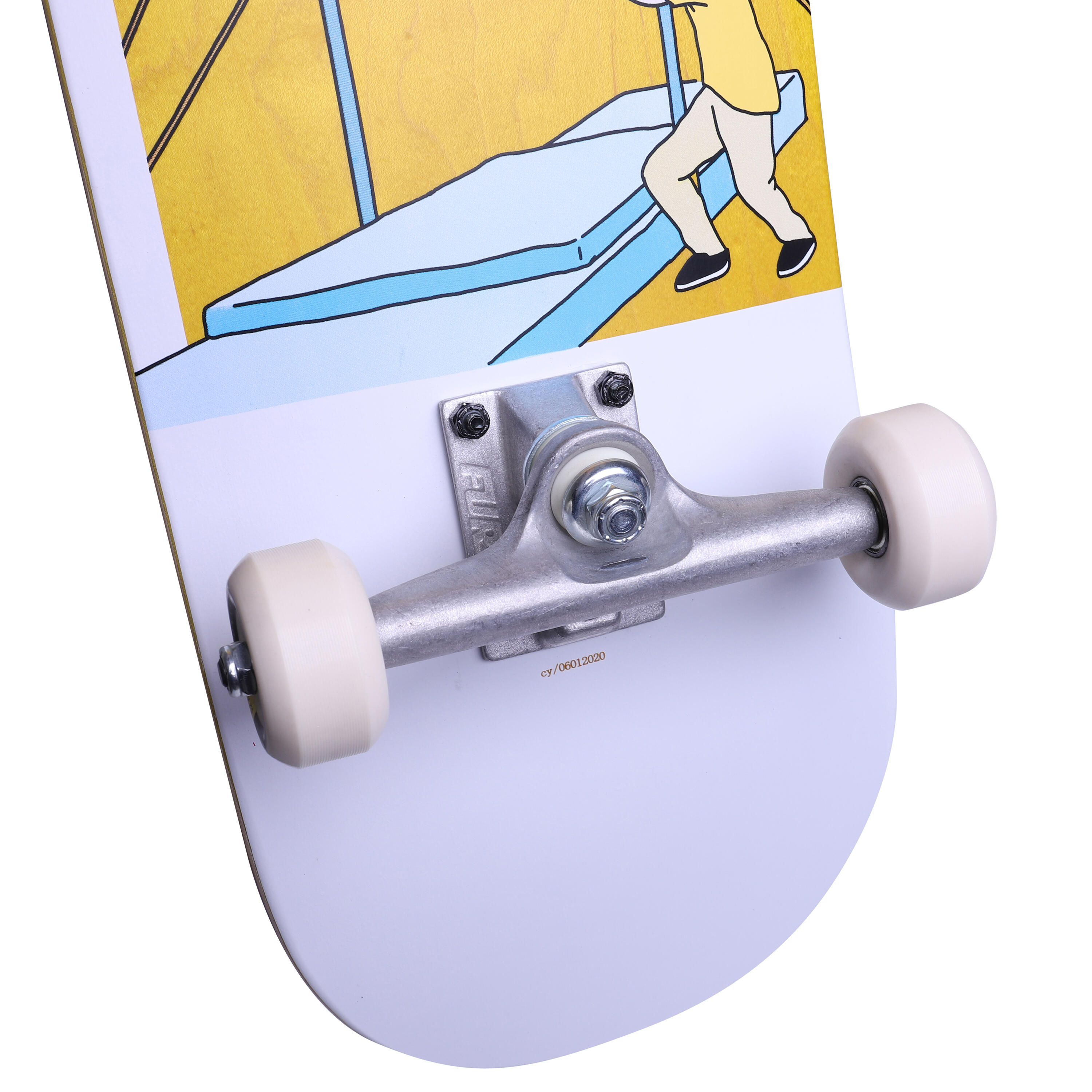 8" Skateboard Complete 500 - Bruce 4/10