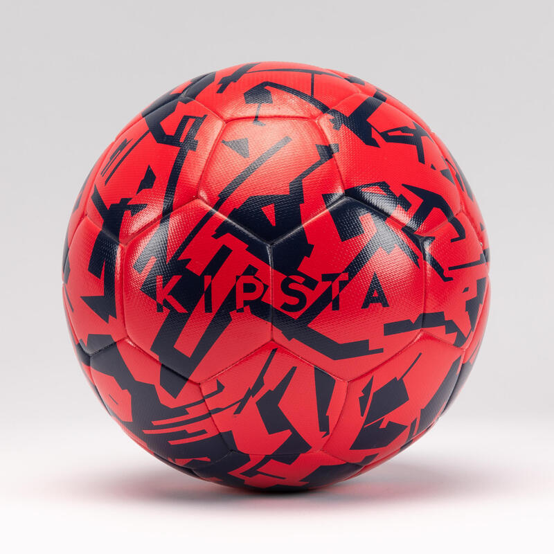 ballon de football F500 light taille 5 rose fraise