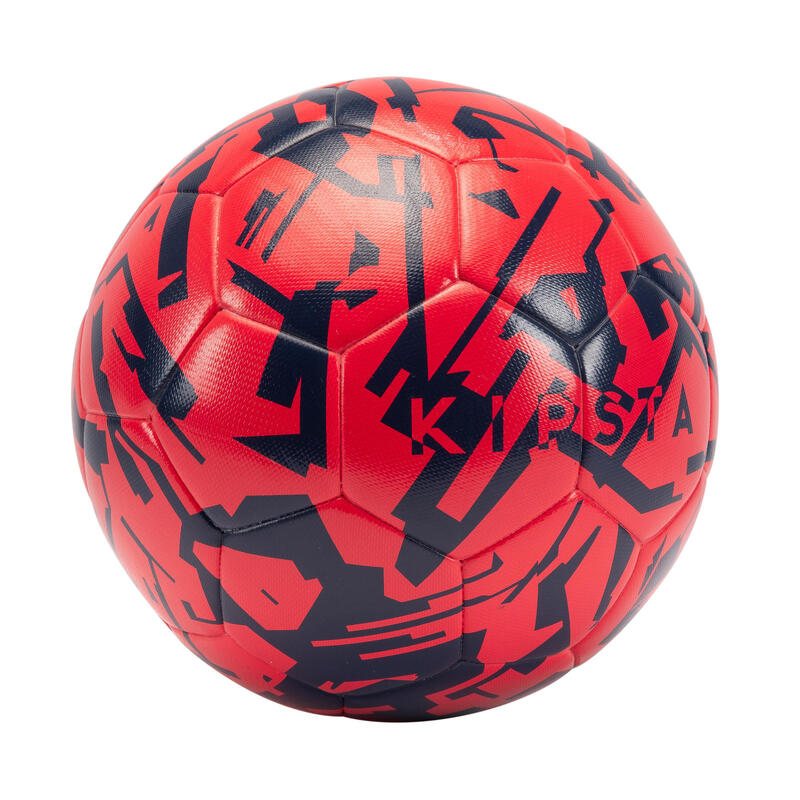 ballon de football F500 light taille 5 rose fraise