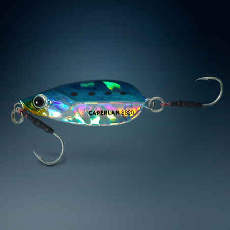 Lure fishing at sea Casting jig BIASTOS SLOW 20 g - blue