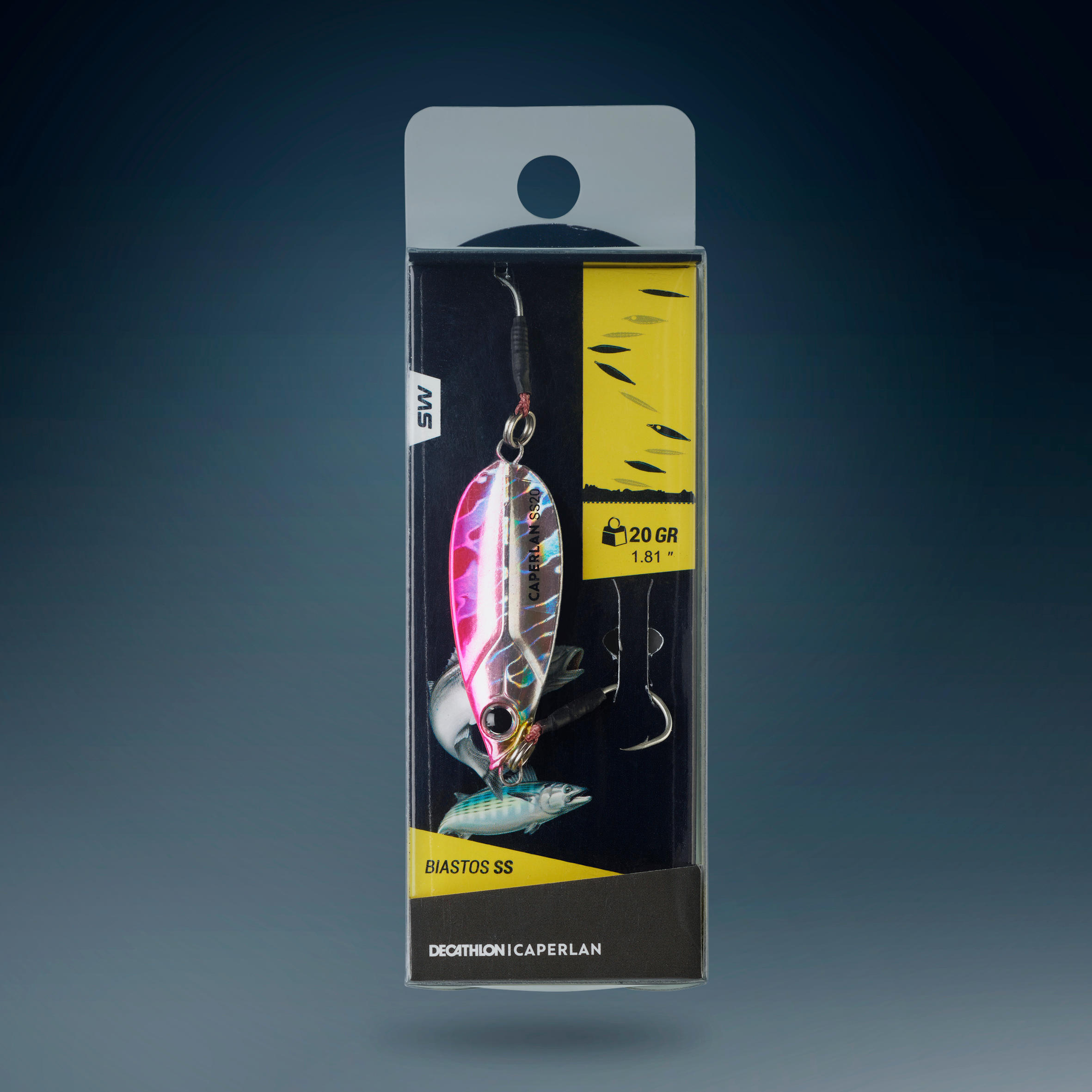 Casting jig BIASTOS SLOW 20gr ROSE Pêche au leurre en mer 8/10