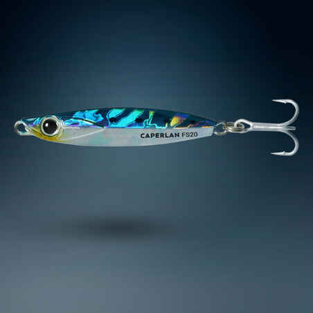 Lure fishing at sea Casting jig BIASTOS FAST 20 g - blue