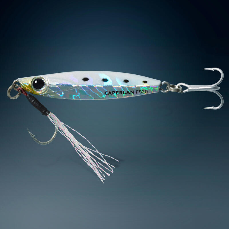 Deniz Balıkçılığı Casting Jig Kaşık - 20 G - Beyaz - Biastos Fast Assist