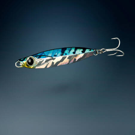 Lure fishing at sea Casting jig BIASTOS FAST 20 g - blue