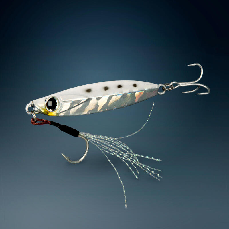 Amostra Casting Jig Pesca no Mar com Amostra BIASTOS FAST ASSIST 30g BRANCO