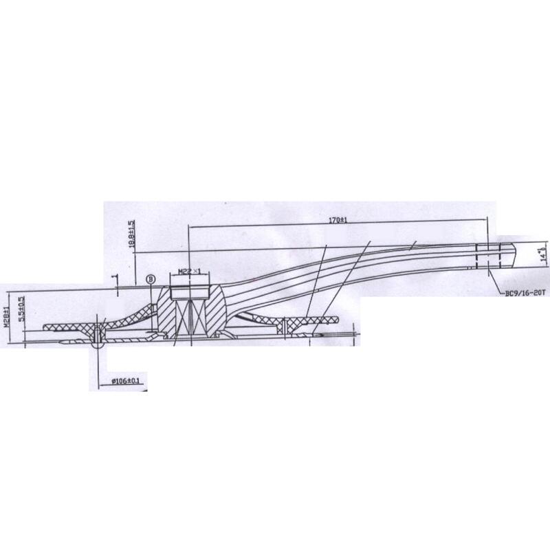 36 Dişli 170 mm Aynakol Siyah