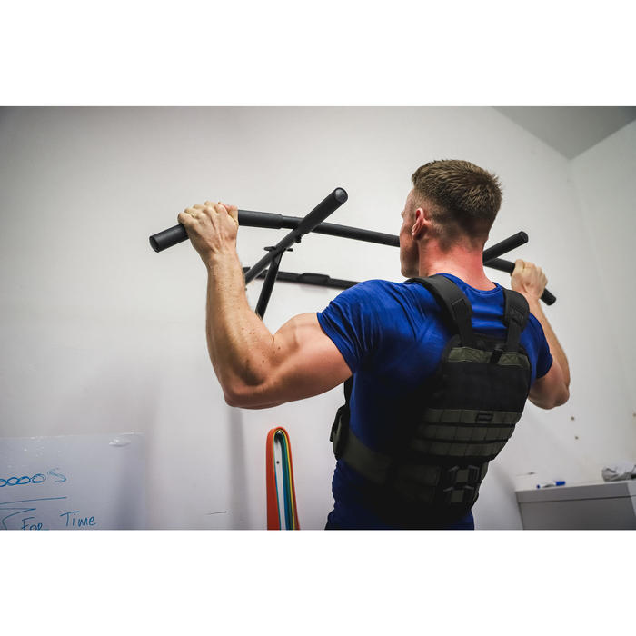 DOMYOS Optrekstang voor krachttraining pull up bar 900 Decathlon