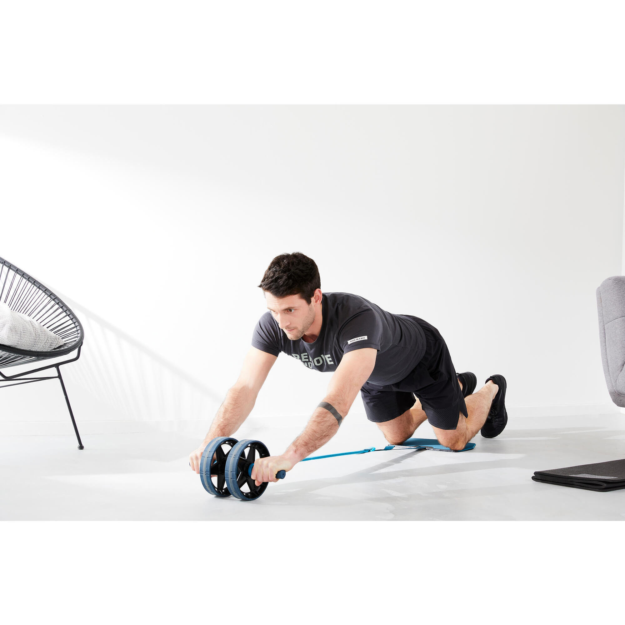 decathlon abs roller