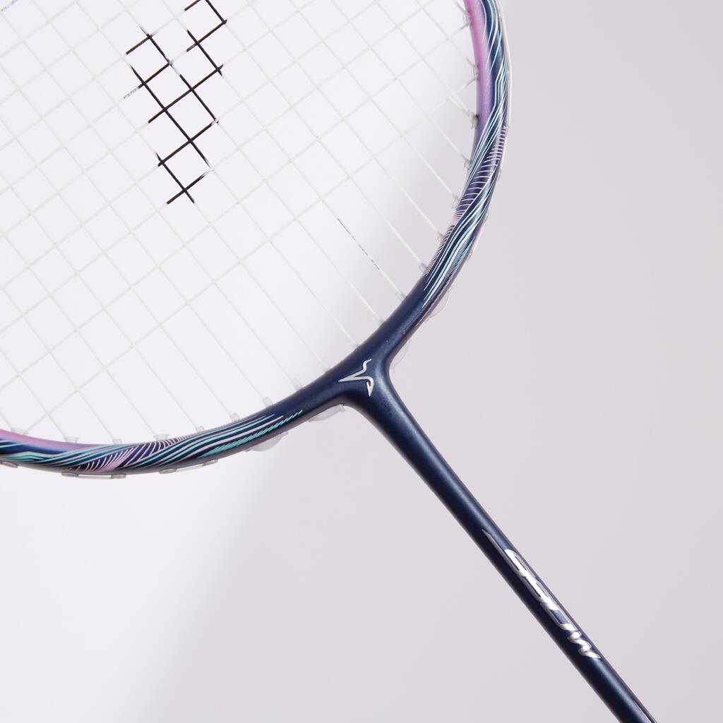 Tamnoljubičasti reket za badminton BR 990 W za odrasle