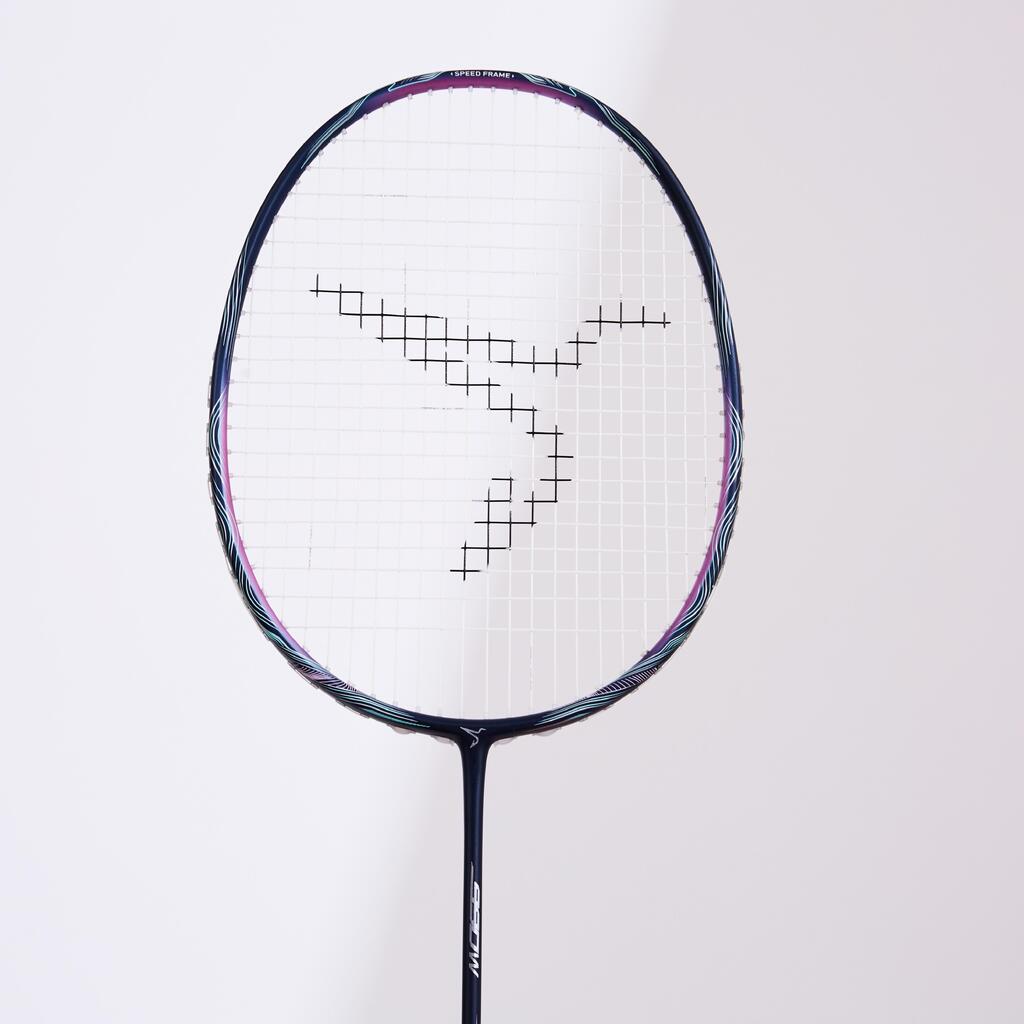 Tamnoljubičasti reket za badminton BR 990 W za odrasle