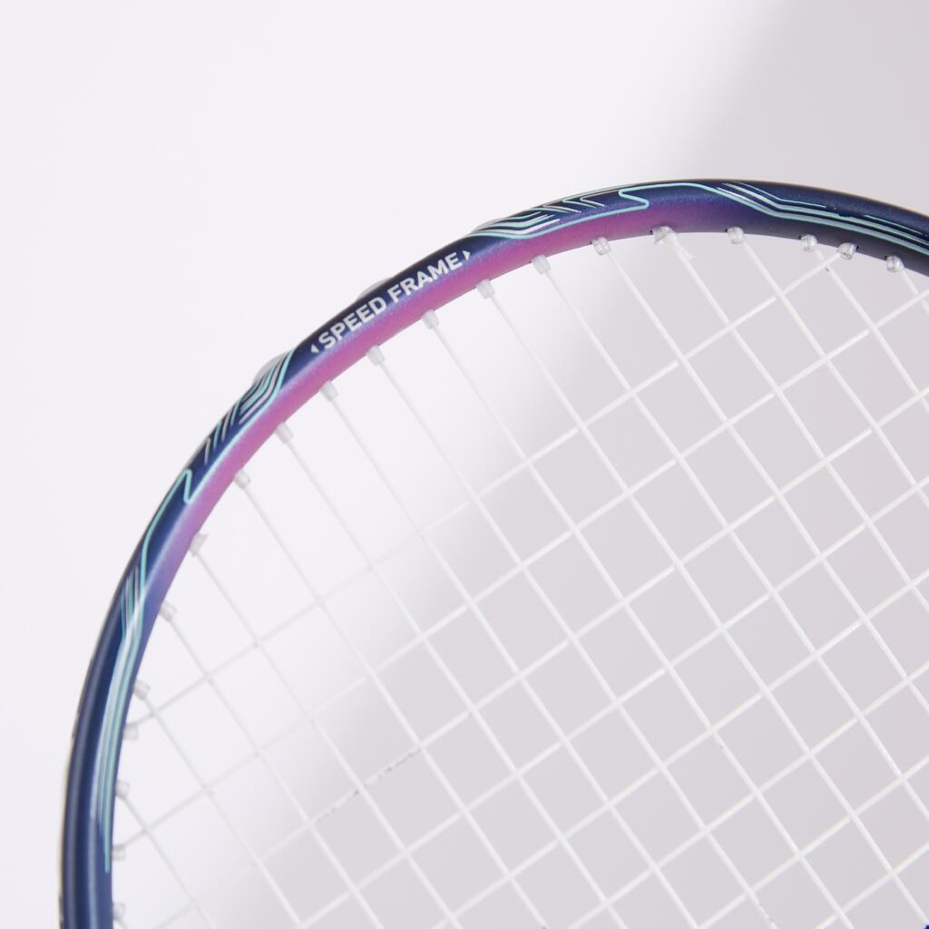 Tamnoljubičasti reket za badminton BR 990 W za odrasle