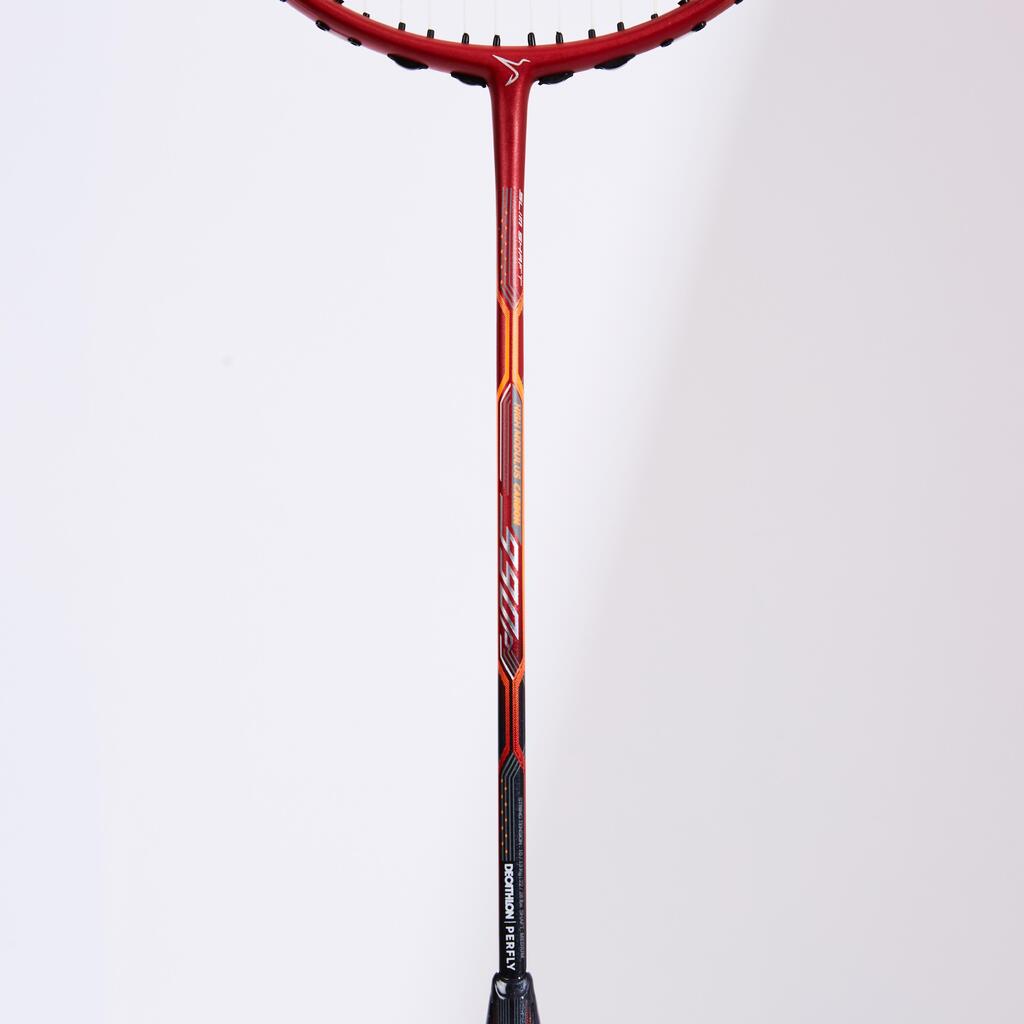 Badmintonschläger BR 990 P Erwachsene rot