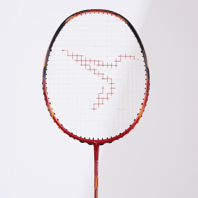 Raquette De Badminton Adulte BR 990 P - Noire/Rouge