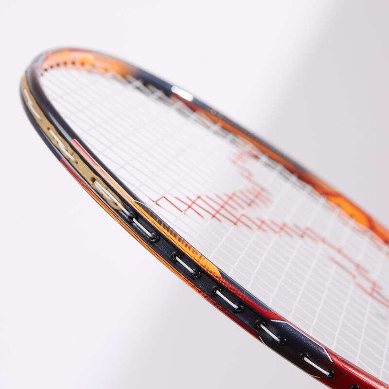 Badmintonracket voor volwassenen BR 990 P zwart rood