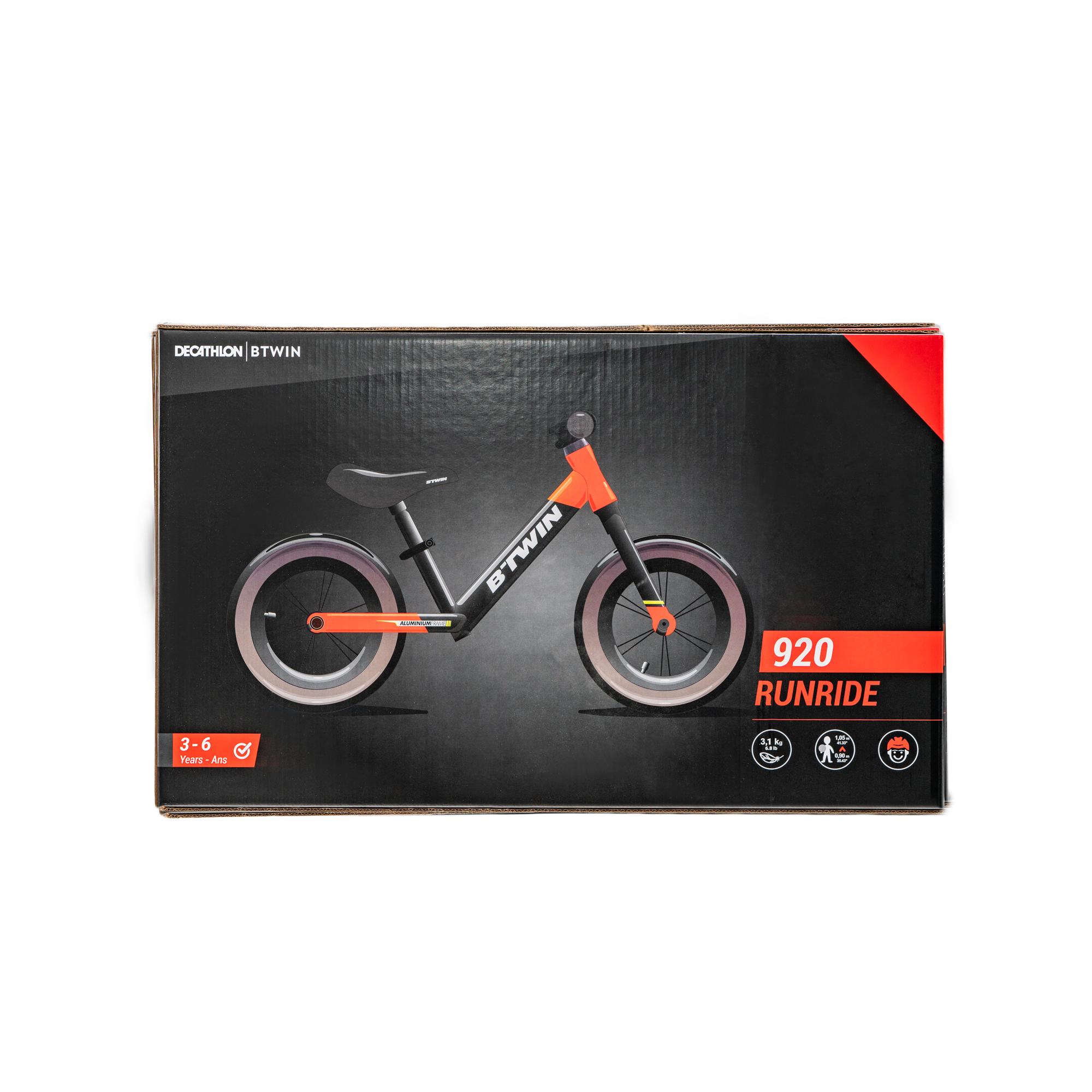 RUNRIDE 920 BALANCE BIKE BLACK RED