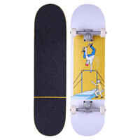 Skateboard Complet ACTA College 8” – Pour Débutants, Deck érable 7 Plis, Trucks 5.25”, Roues 52mm
