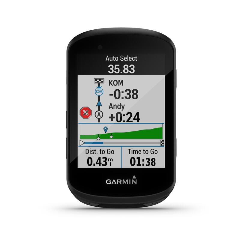 Garmin 530 GPS cuentakilómetros bici tracks negro Decathlon